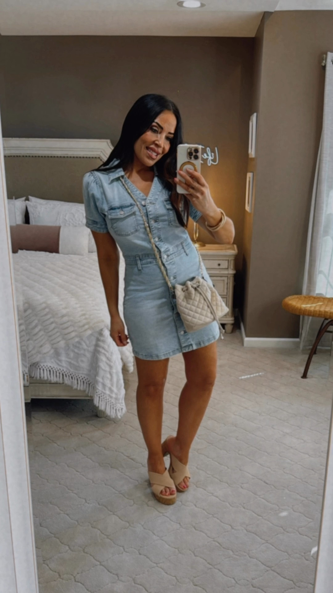 While everyone else is wearing their cut-offs, you’re going to look adorable in this perfect country concert denim dress from Walmart! This price is amazing, and you can pair it with sneakers, sandals or boots! I’m wearing a size medium.
#countryconcertlook #walmart #walnartfashion

#LTKOver40 #LTKFindsUnder50 #LTKStyleTip