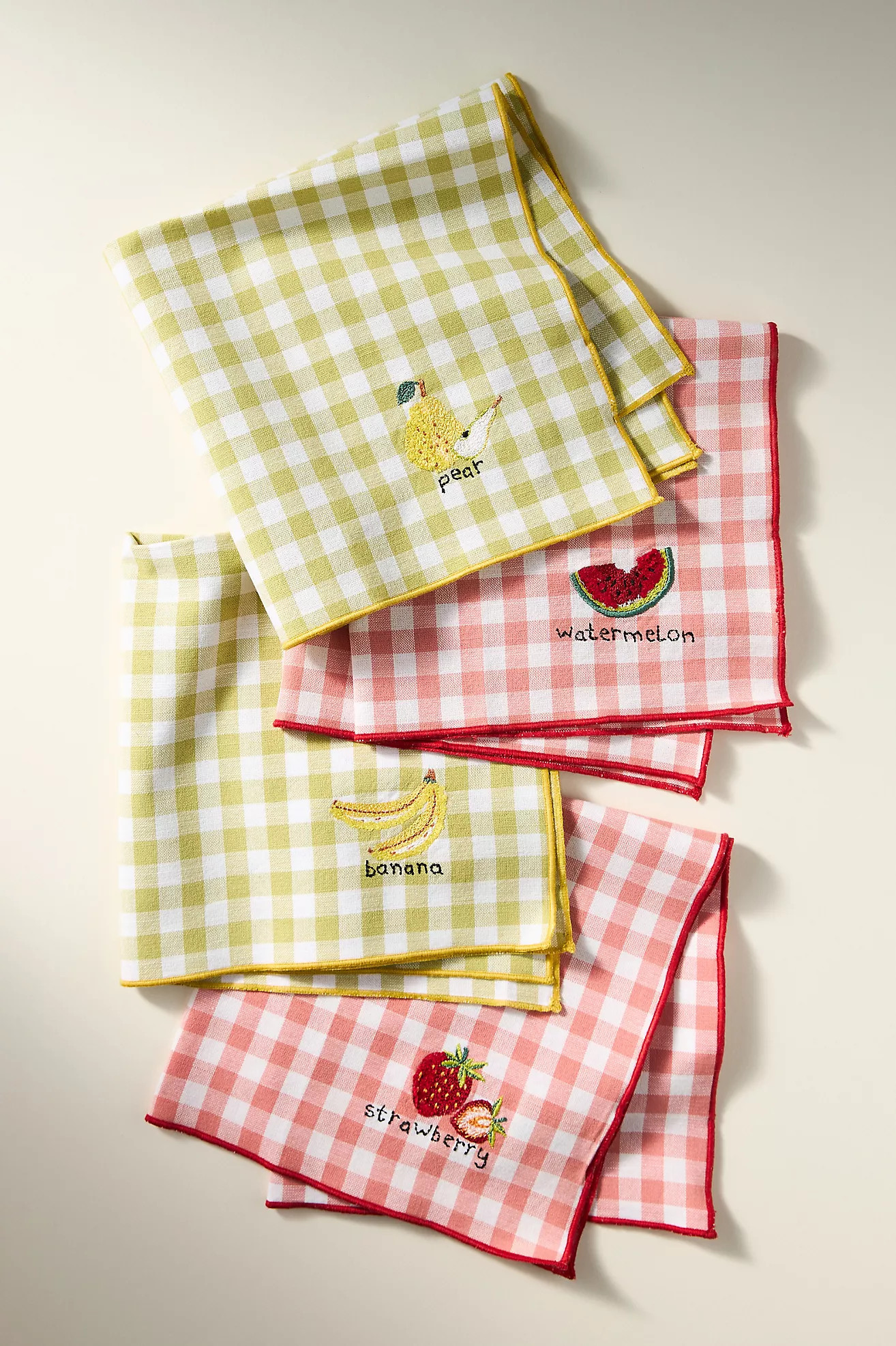Icon Fruit Napkins, Set of 4 | Anthropologie (US)