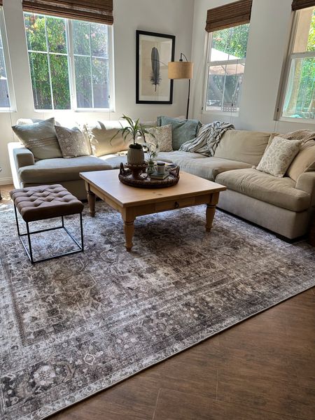 New rug!! It’s so soft and so good looking. And so reasonably priced! 

#LTKhome #LTKstyletip