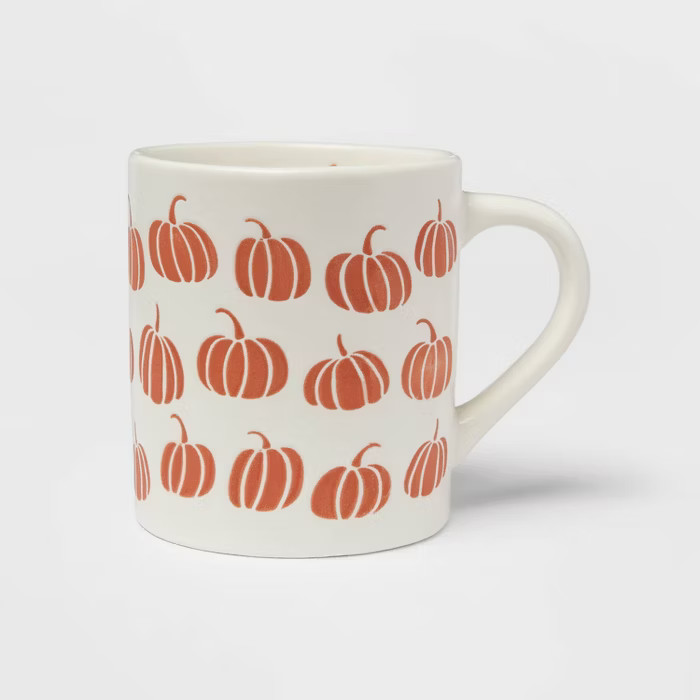 16oz Stoneware Happy Fall Mug - Threshold™ | Target