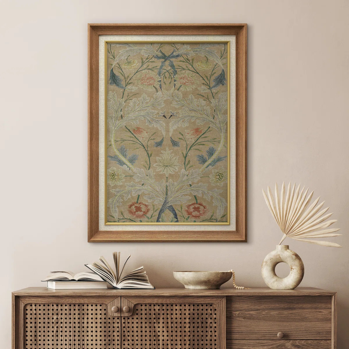 Classic Floral Botanical Sketch Elegant Illustrations Rustic Vintage French Country Artwork IRS12 | Wayfair North America