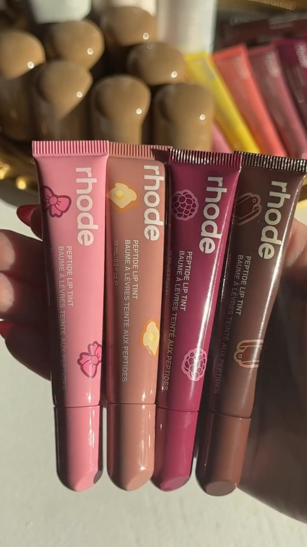 Rhode these needed to be released on day 1, these smell incredible 
#rhode #lipglosses #glossylips #liptint #haileybieber

#LTKFindsUnder50 #LTKGiftGuide #LTKBeauty