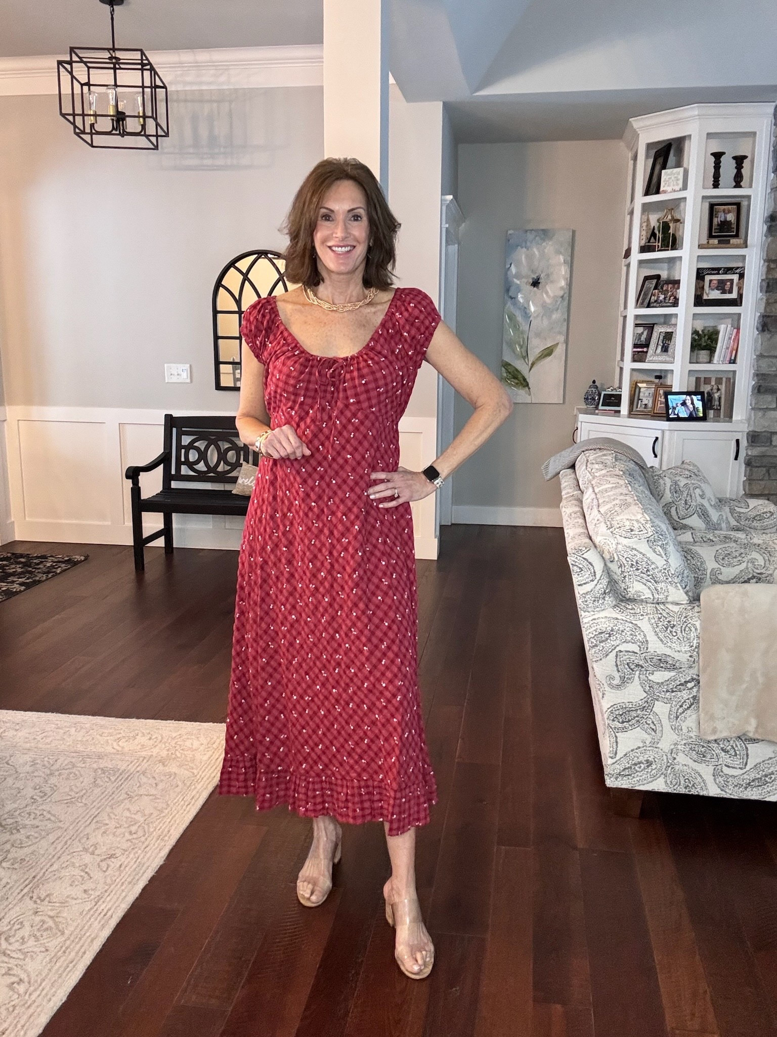 Adorable spring dress from Target, wearing a size large!
-
-
-
Women’s fashion, outfit inspo, outfit ideas, what to wear for, fashion over 40, fashion over 50, fall outfit ideas, winter fashion, winter styles, winter outfits, winter outfit inspo, trending fashion, chic style, winter to spring outfits, winter to spring style, winter to spring transition outfits, spring outfits, spring fashion, spring style, Valentine’s Day outfit, date night outfit, women’s winter outfit, women’s spring outfit 



#LTKSeasonal #LTKOver40 #LTKootd