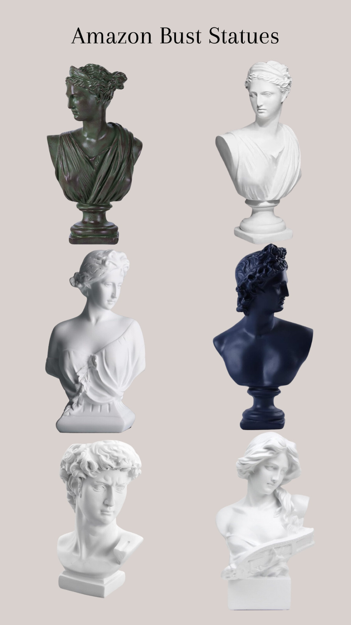 Amazon Bust Statues #interiordesign #interiordecor #homedecor #homedesign #homedecorfinds #moodboard #amazondecor #amazonfinds #busts #statue

#LTKstyletip #LTKfindsunder100 #LTKhome
