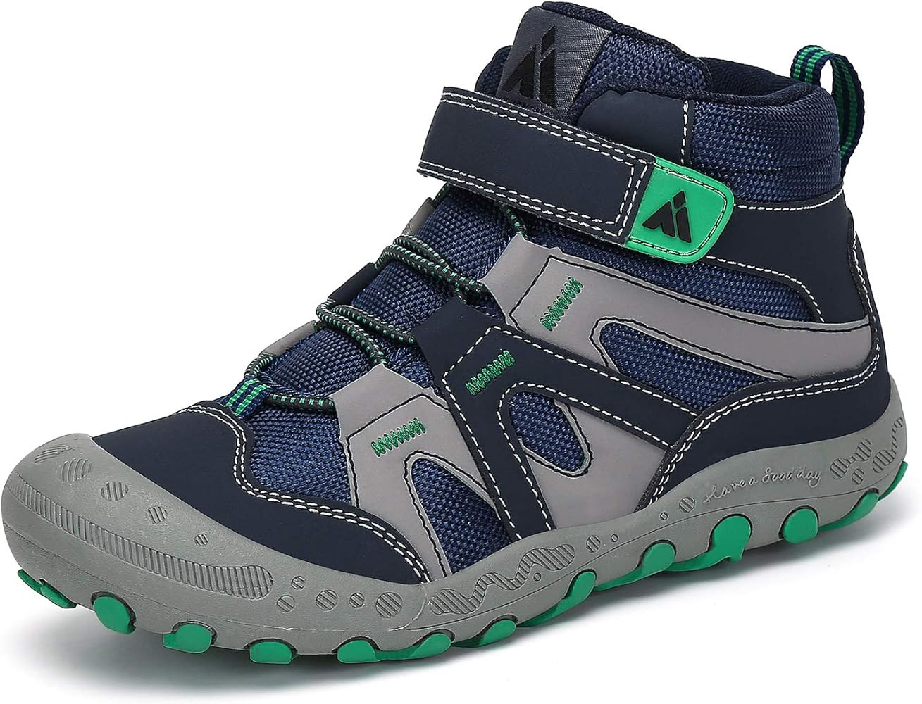 Mishansha Kids Water Resistant Hiking Boots, Boys Girls Anti Collision Anti-Skid Athletic Outdoor An | Amazon (US)