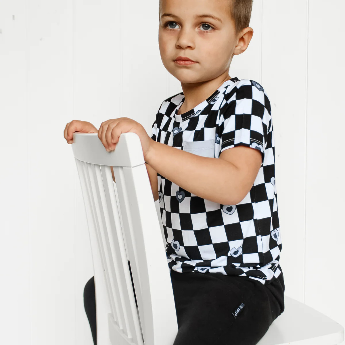 CHECK YES ROMEO EXCLUSIVE DREAM POCKET TEE | Dream Big Little Co.