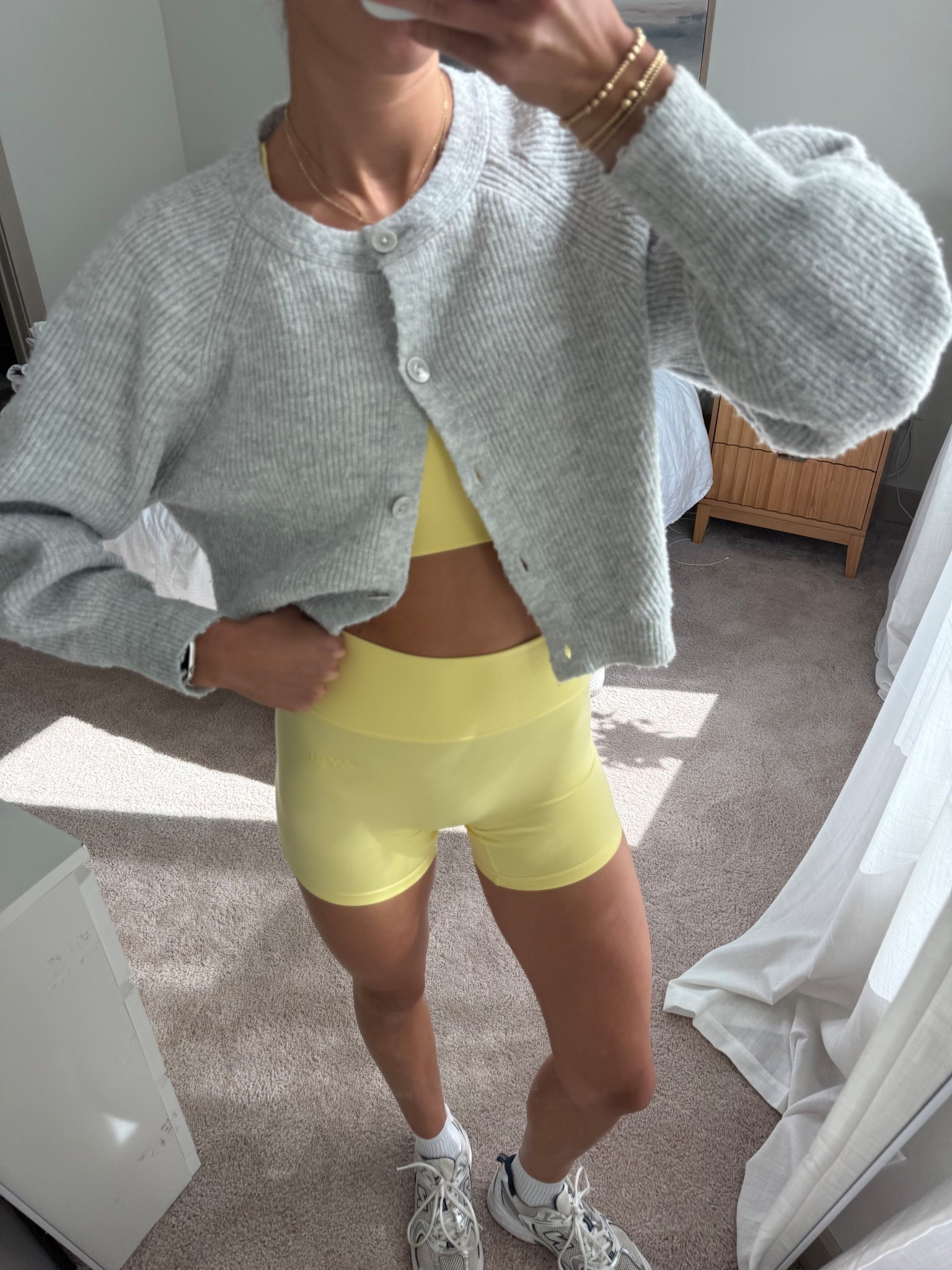target cardigan is sold out but I linked similar ones!!! yellow set is AYBL (not linkable) but it’s adorable) !! 