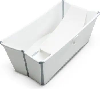 Flexi Bath® Foldable Baby Bath Tub with Temperature Plug & Infant Insert | Nordstrom