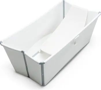 Stokke Flexi Bath® Foldable Baby Bath Tub with Temperature Plug & Infant Insert | Nordstrom | Nordstrom