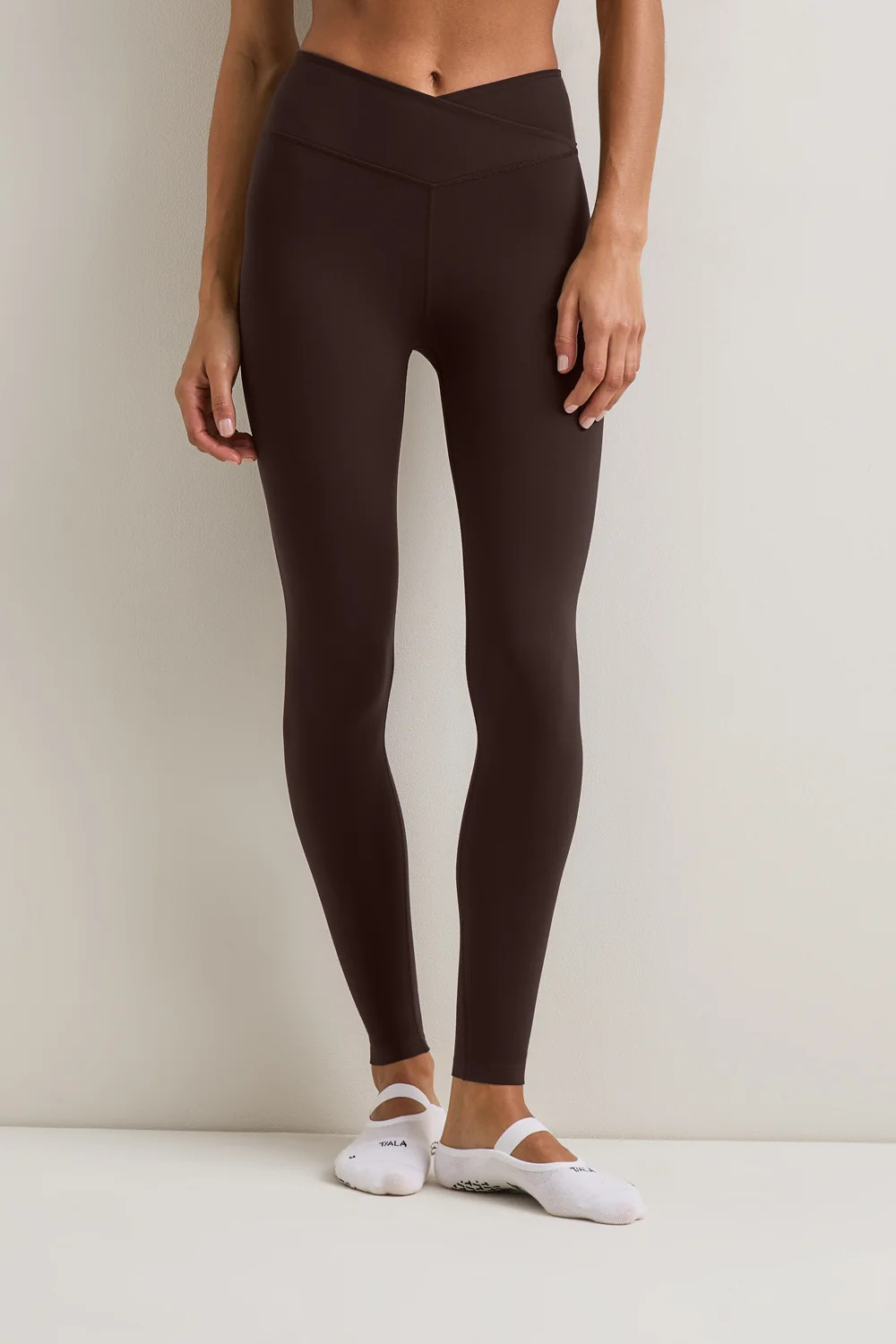 DayFlex Wrap High Waisted Legging - Americano | TALA (UK)