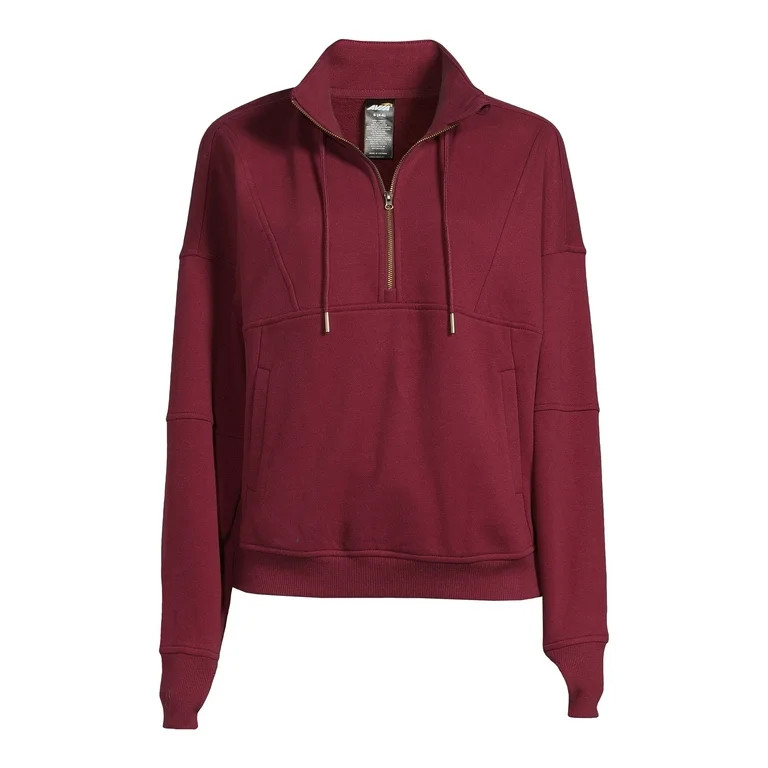 Avia Women's Quarter Zip Pullover, Sizes XS-XXXL | Walmart (US)