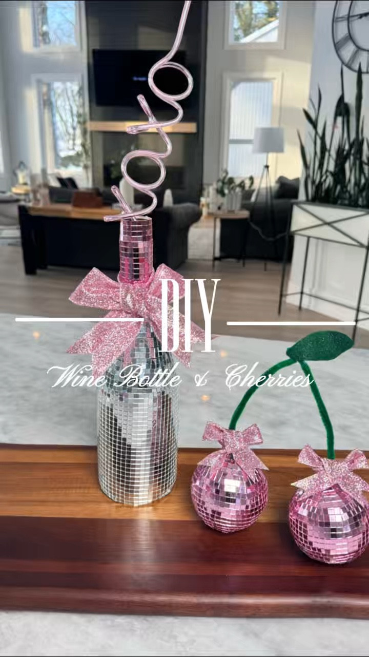 DIY Disco Decor: Sparkle & Shine for New Years Eve!

Transform your NYE party with these fun and easy DIY projects:

✨ Disco Wine Bottle: Take adhesive mirror tiles and cover an empty wine bottle from top to bottom. The result? A fabulous, disco-inspired centerpiece that will catch the light and set the mood for any celebration.

🍒 Disco Cherries: Cover 3” styrofoam balls with the same adhesive mirror tiles, then use a green pipe cleaner to attach two together. These dazzling “cherries” are perfect for playful, eye-catching decor!

Both projects are quick, creative, and guaranteed to add a little extra sparkle to your space. Let me know if you try these out!

New Year Eve, Home Decor, Party Decor

#LTKWatchNow #LTKParties #LTKHome