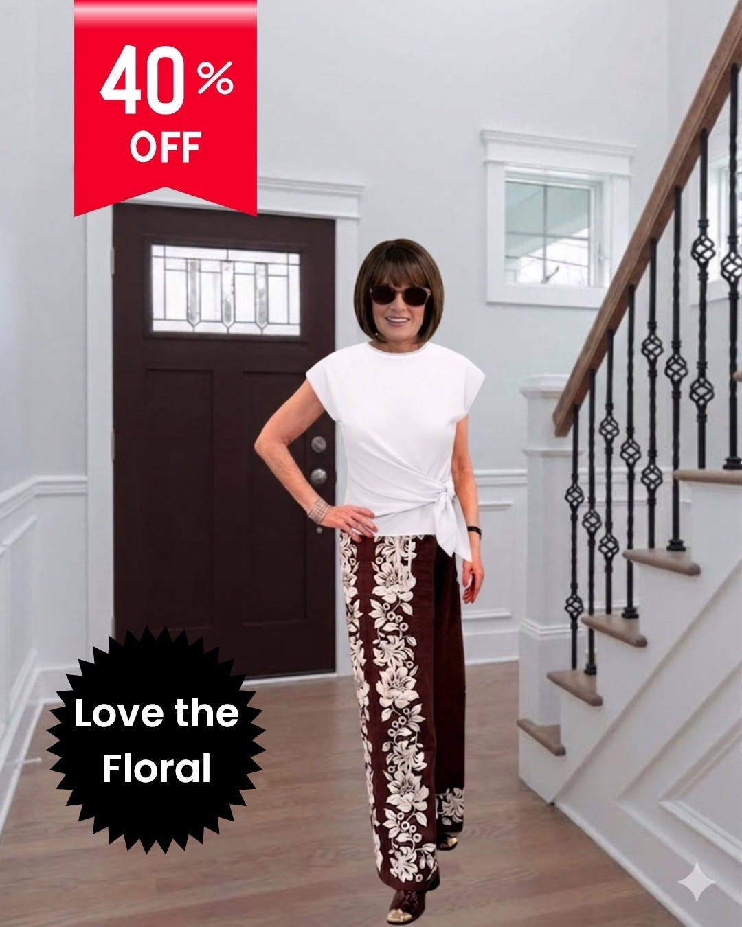 SALE at ANN TAYLOR ‼️ 40% off 1 item + 30% OFF everything else in your Cart!!  I ♥️ the floral design on these Pants 
Tap any photo below to shop the SALE !!! They also sell Petite Sizing

#LTKootd #LTKSaleAlert #LTKWorkwear
#LTKgrwm #LTKSeasonal #LTKTravel

https://liketk.it/6ezWm