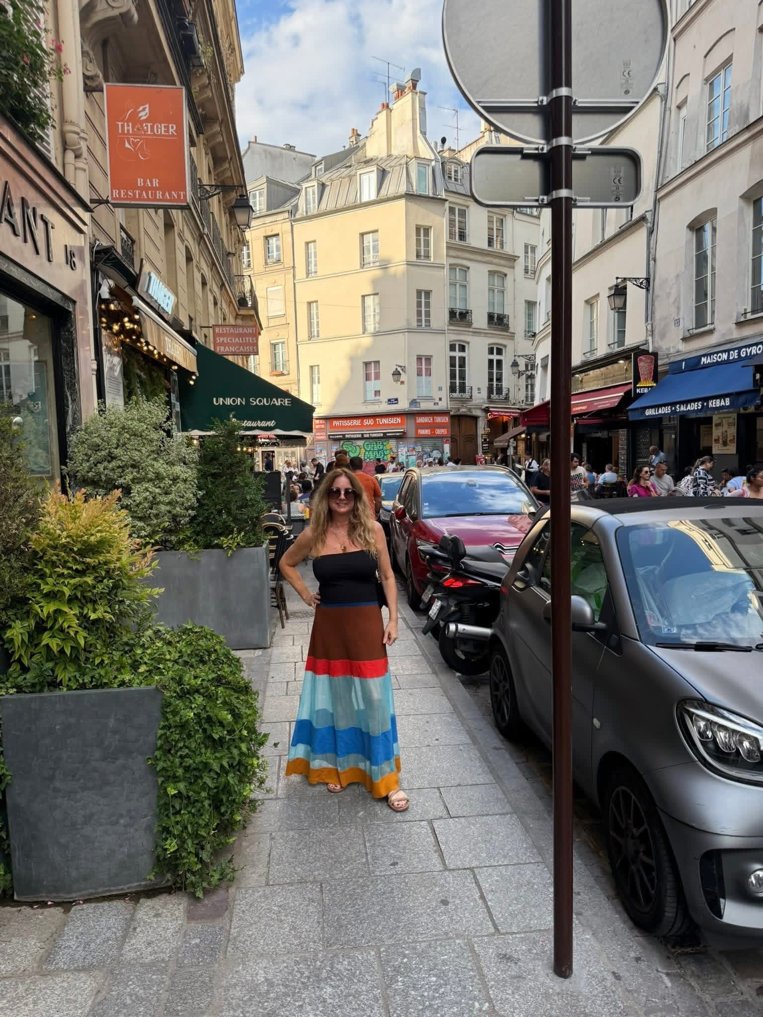 Find a similar statement skirt below. I love a nice flowy skirt to sightsee. This was in Paris. 

#LTKootd #LTKTravel #LTKdayinmylife