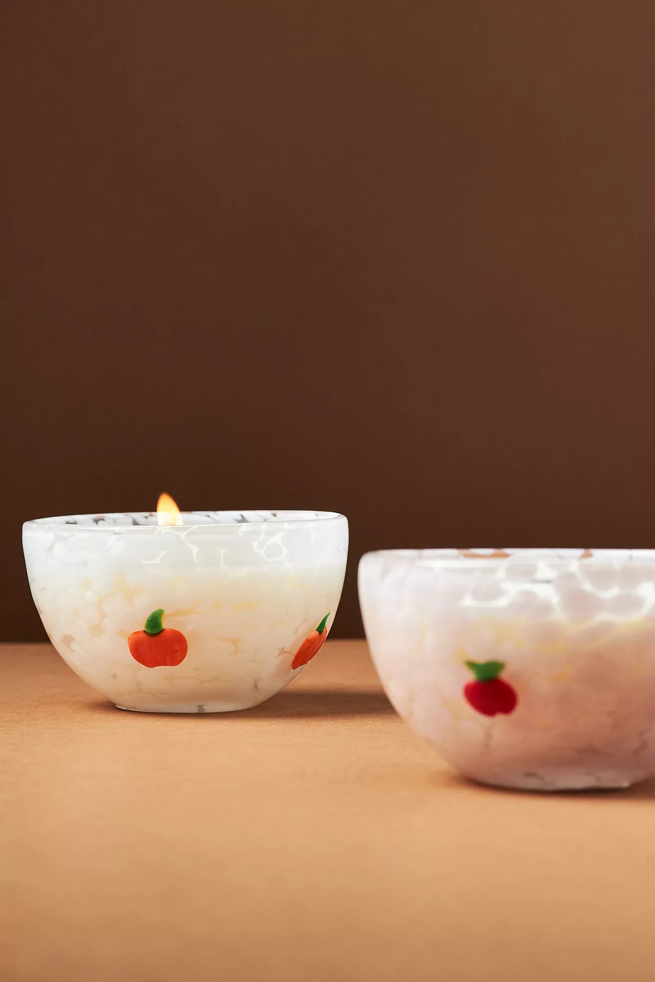 Icon Pumpkin & Sweet Vanilla Glass Candle | Anthropologie (US)