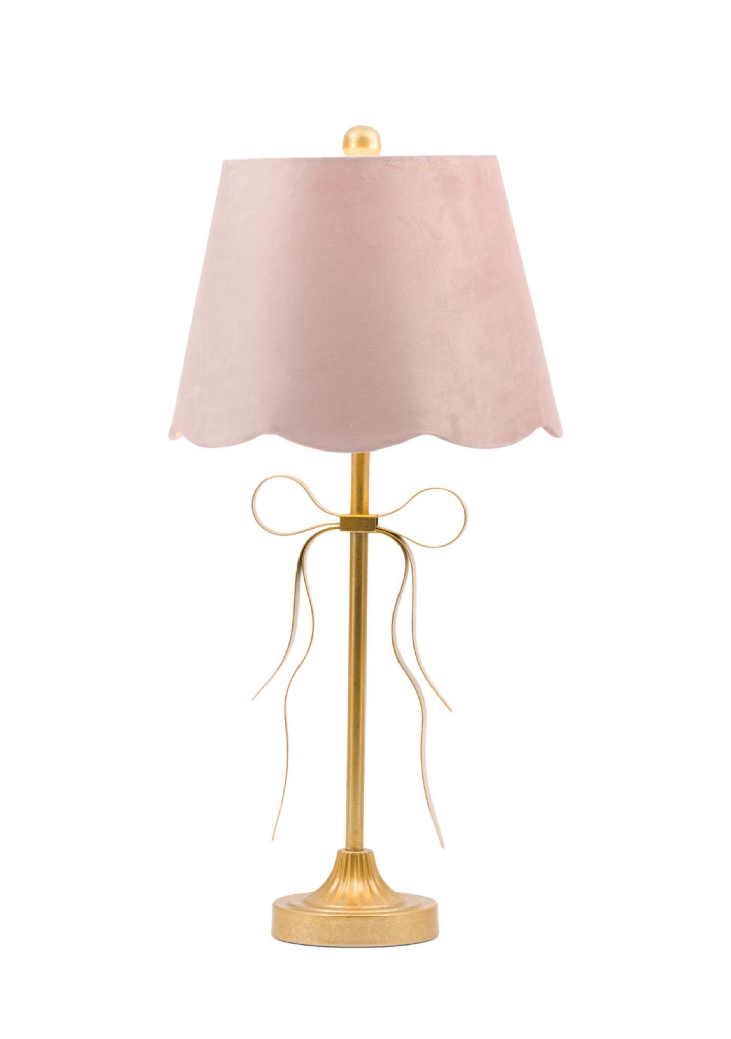 Pink scalloped bow lamp!! 
Love this!! 
Girls bedroom 
Nursery
Living room
Entryway
Dining roomm

#LTKHome #LTKFindsUnder50