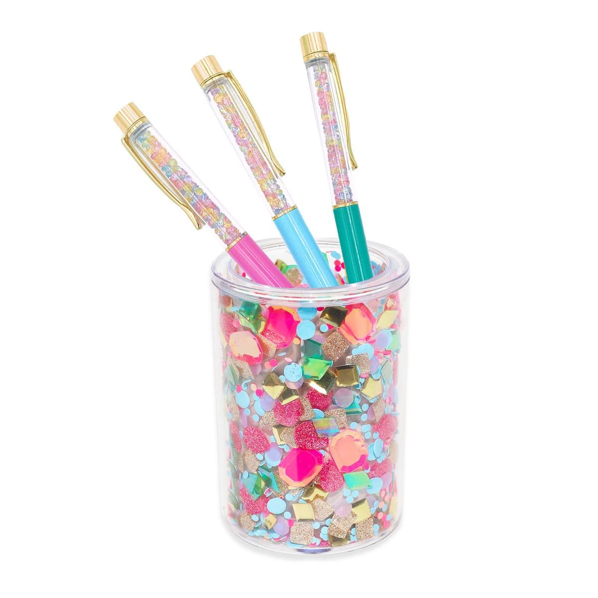 Be A Gem Confetti Pen Cup | Packed Party