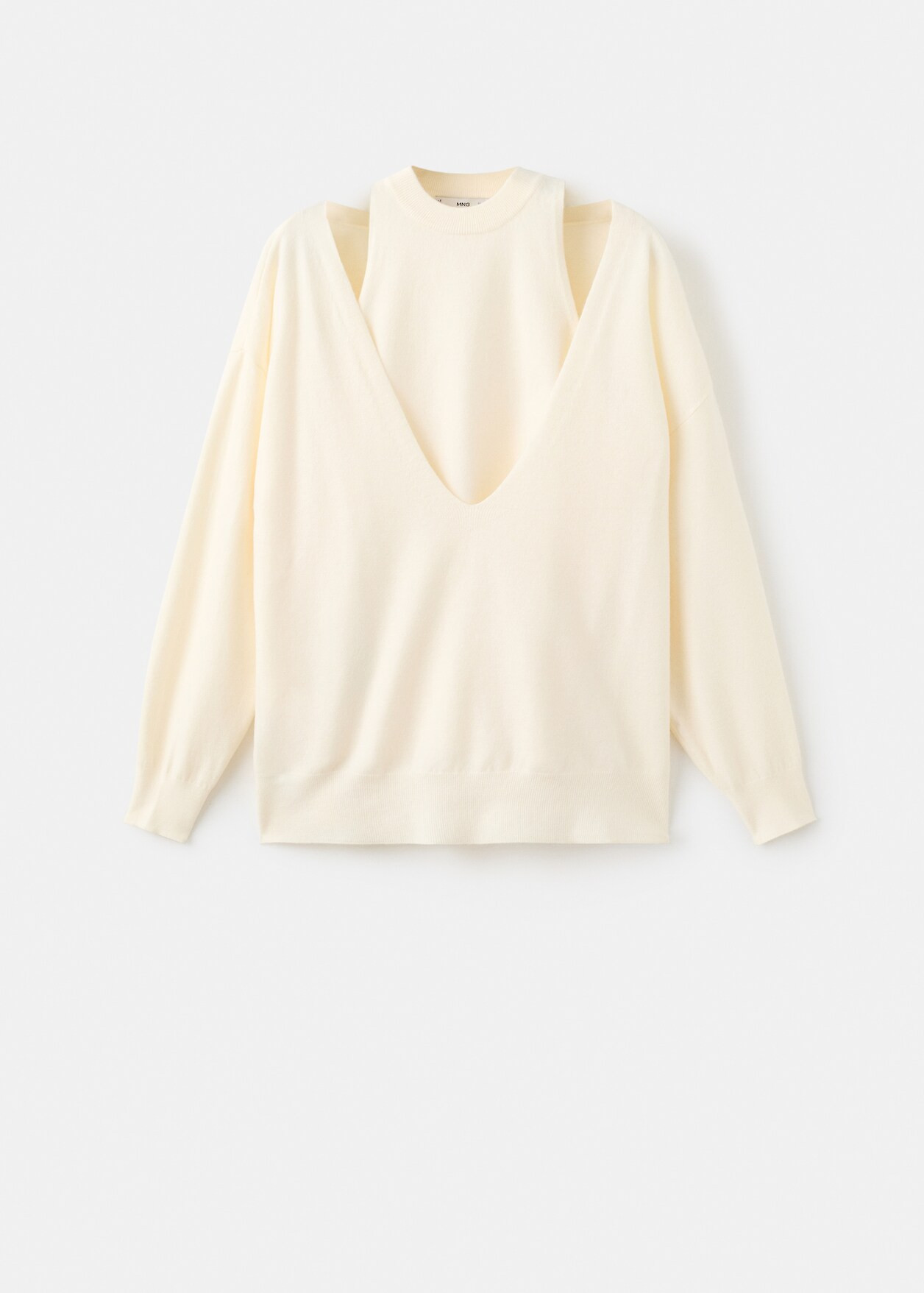 Oversized combined sweater | Mango (US/MX/AU)