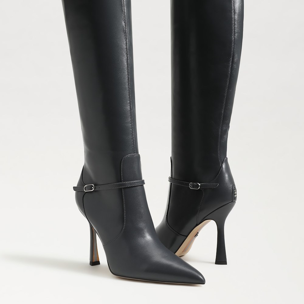 Elia Pointed Toe Knee High Boot | Sam Edelman