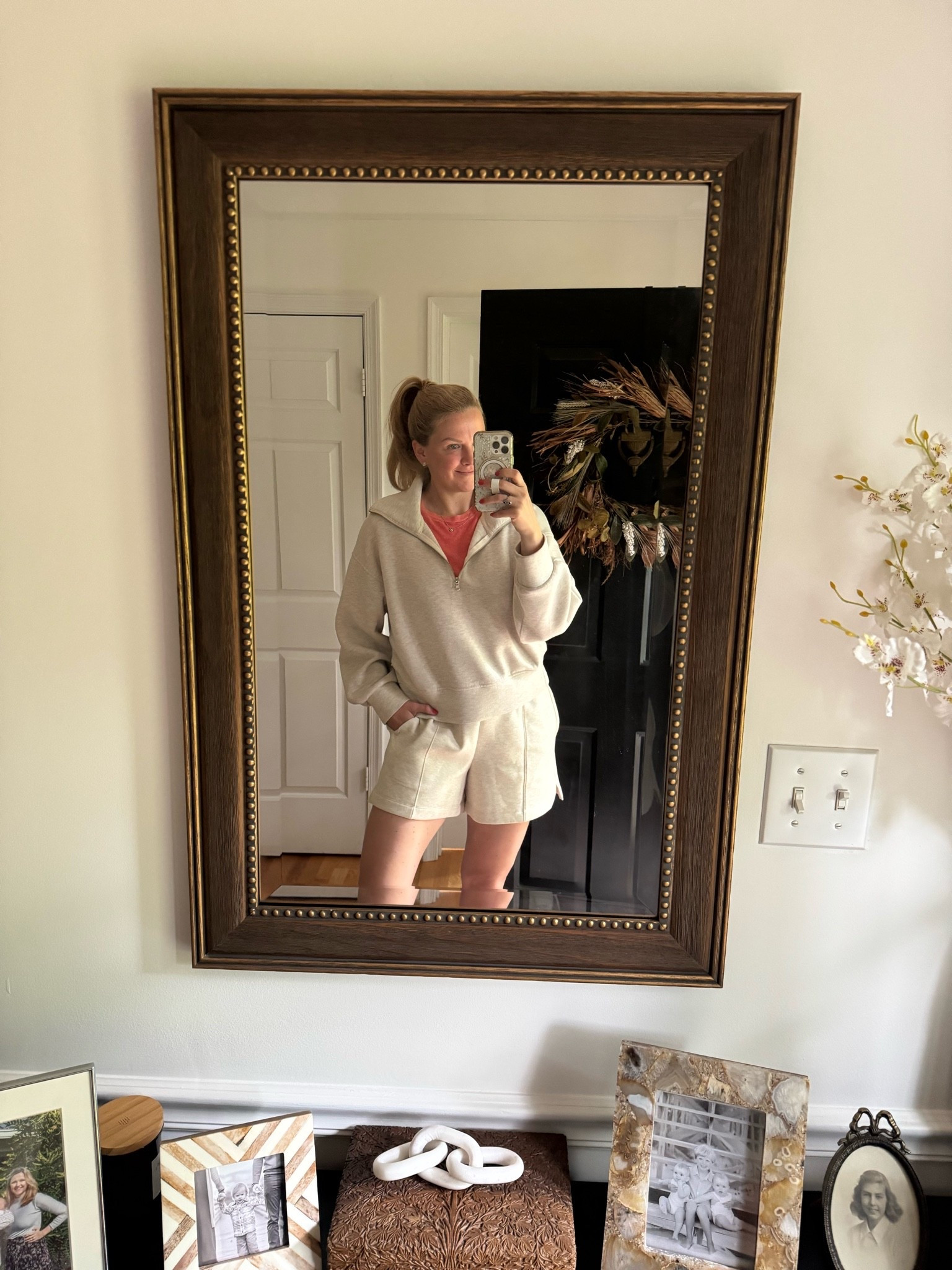 Casual weekend outfit idea … for a cool summer morning or night!

Can mix and match this set. Lots of sweatshirt and bottom options. The material feels just like Spanx air essentials

#LTKmomlife #LTKSeasonal