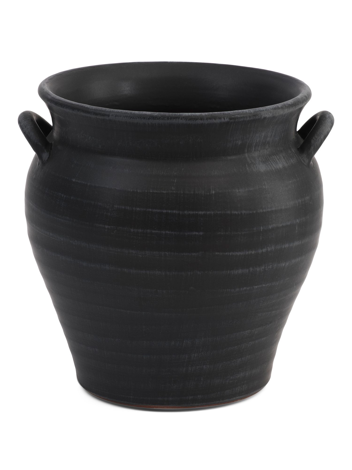 12in Handled Ceramic Planter Vase | TJ Maxx