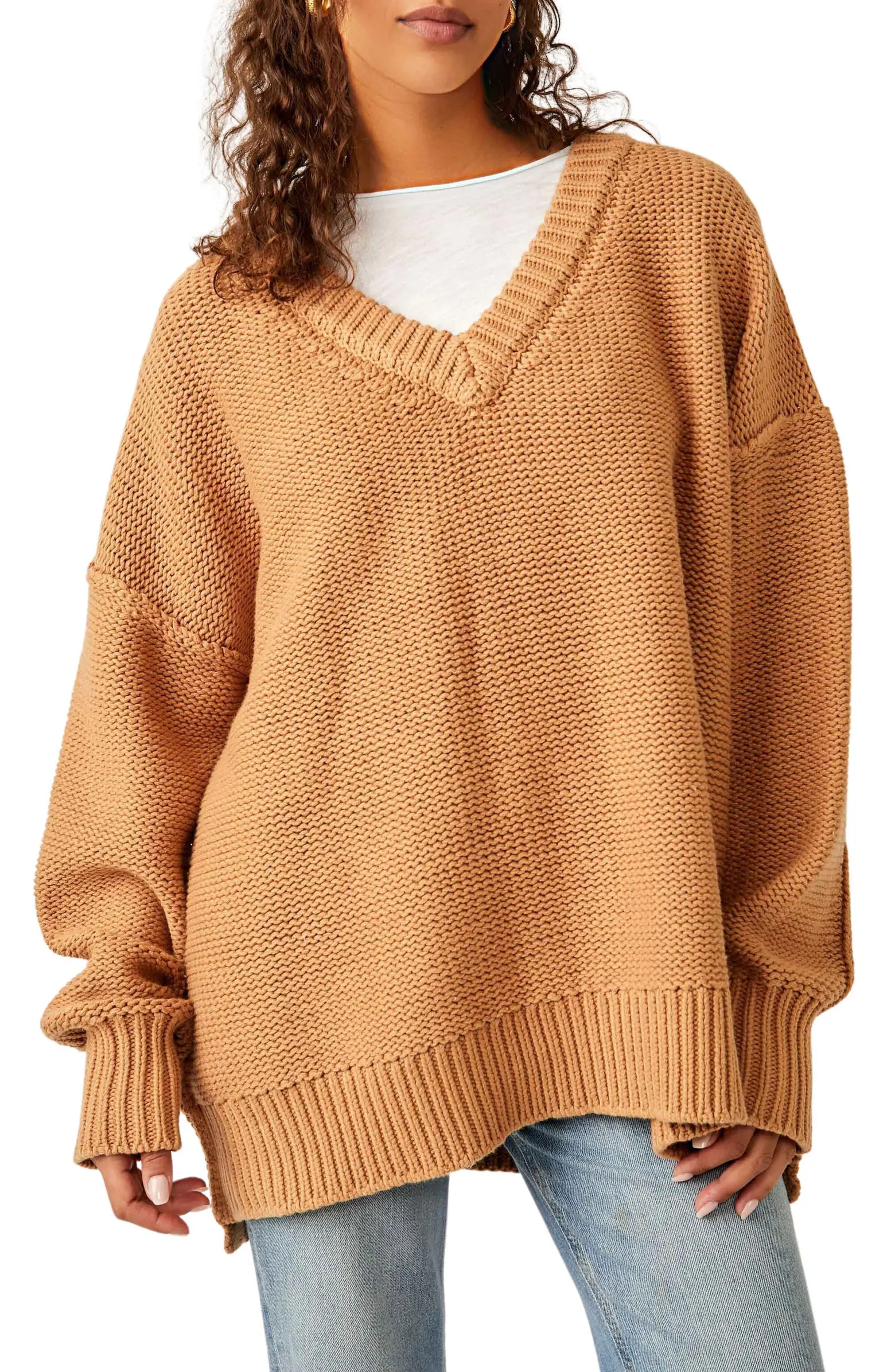 Free People Alli V-Neck Sweater | Nordstrom | Nordstrom