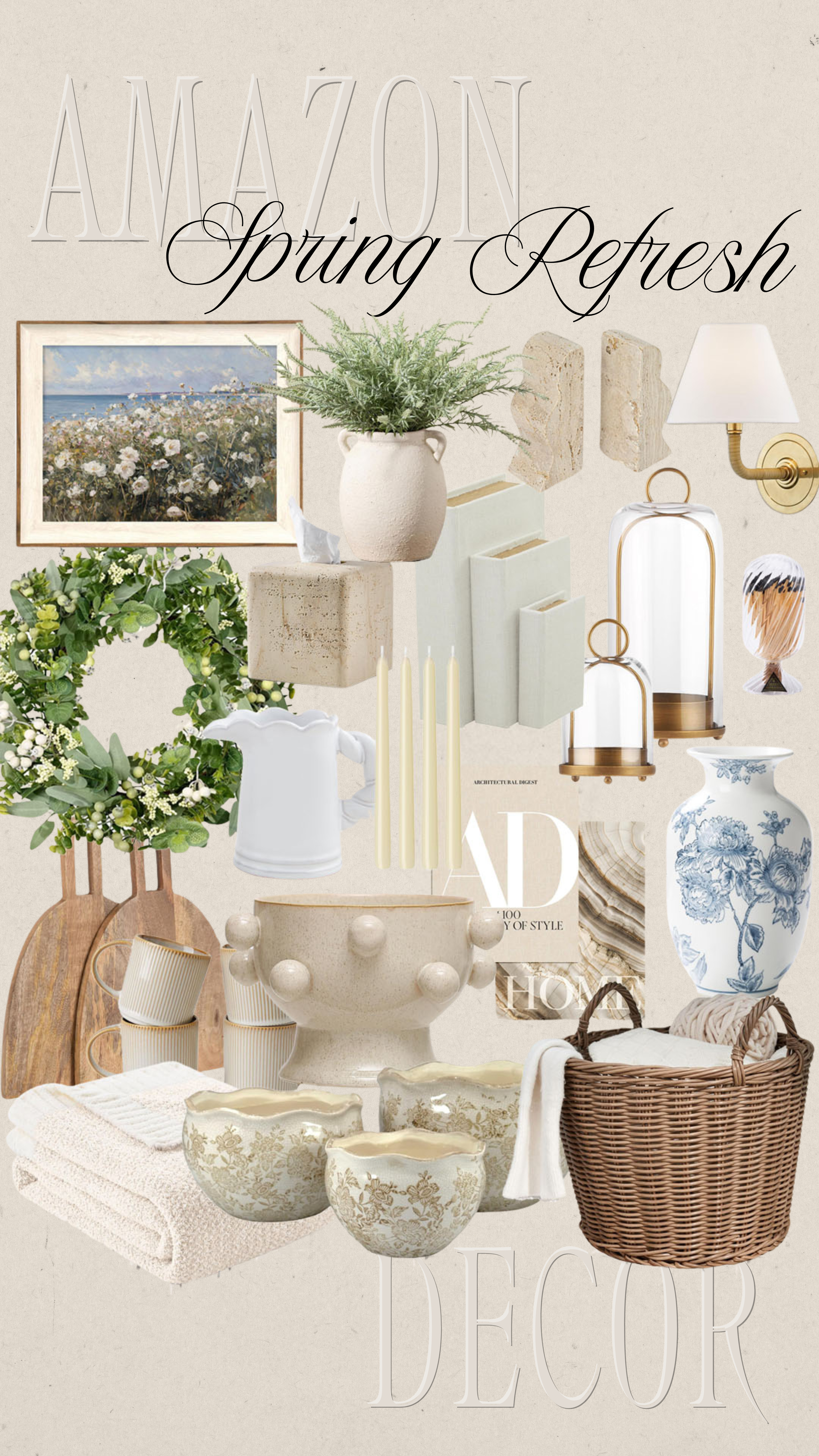 Amazon Decor | Amazon Home Decor | Amazon Spring Decor | Amazon Spring Home Decor 

 #LTKHome #LTKFindsUnder50 #LTKFindsUnder100