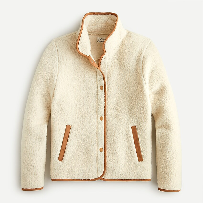 Polartec® sherpa fleece jacket | J. Crew US