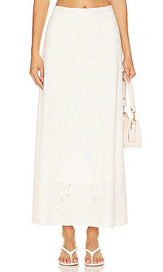 Steve Madden Amalia Skirt in Coconut Milk from Revolve.com | Revolve Clothing (Global)