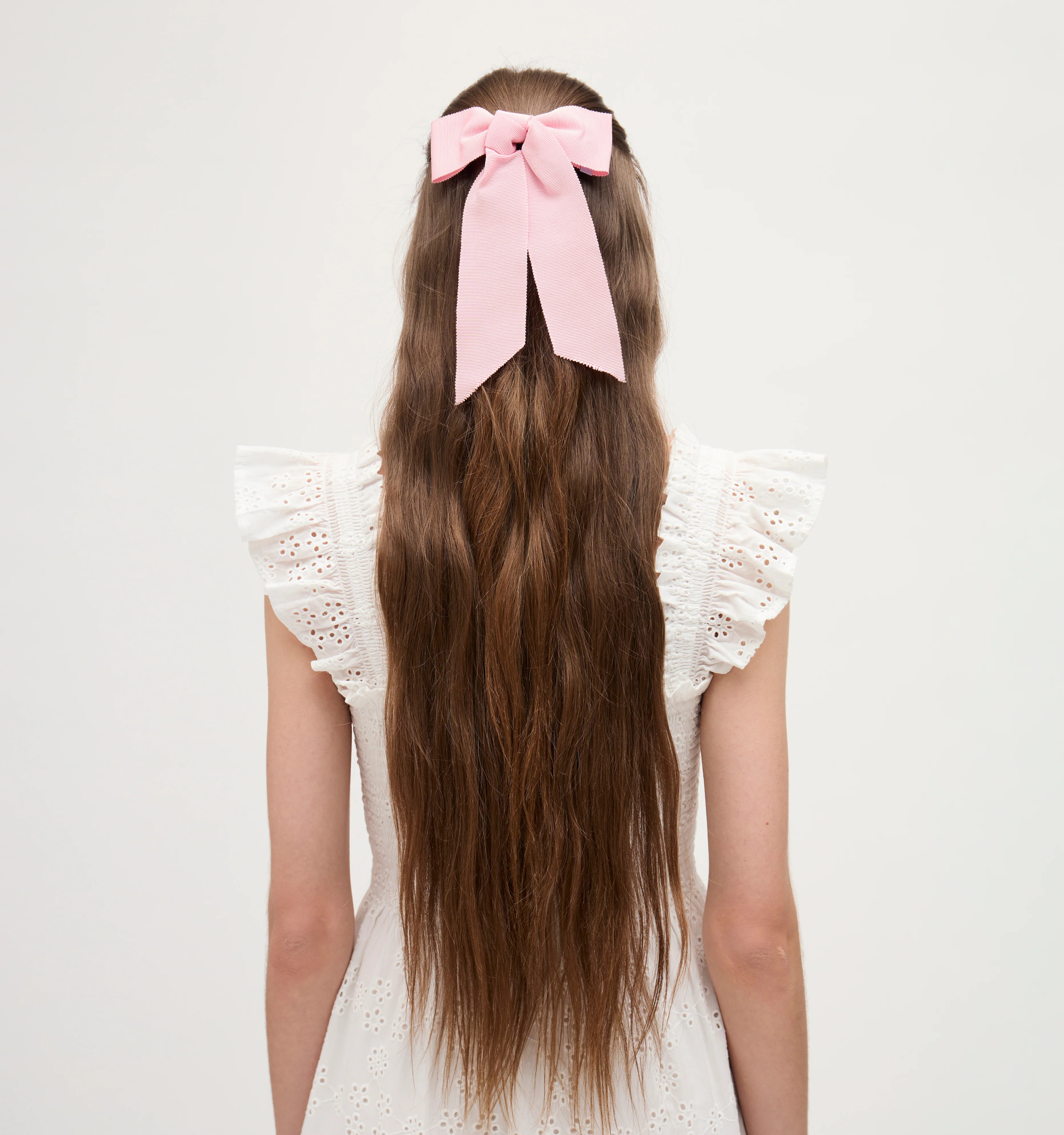 Belle Bow - Pink Grosgrain | Hill House Home US