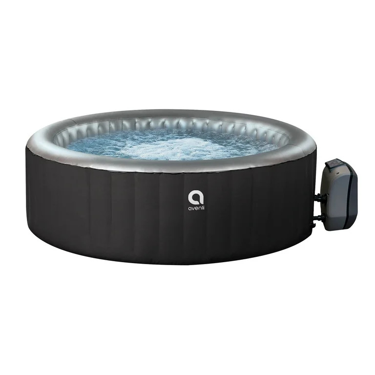 Avenli London 2-3 Person Inflatable Hot Tub Spa + Cover, Rapid Heating up to 104\u00b0F, 105 Wate... | Walmart (US)