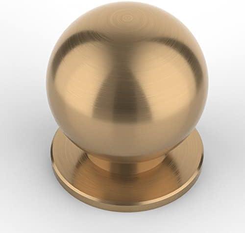 Coinkoly 10 Pack Cabinet Knobs Champagne Bronze Single Hole Round Knobs Door pulls Kitchen Cabine... | Amazon (US)