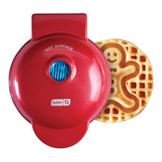 Dash Gingerbread Man Mini Nonstick Waffle Maker by World Market | World Market