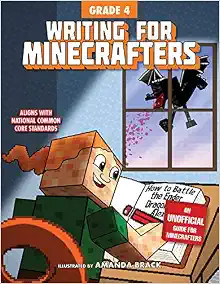 Writing for Minecrafters: Grade 4     Paperback – September 10, 2019 | Amazon (US)