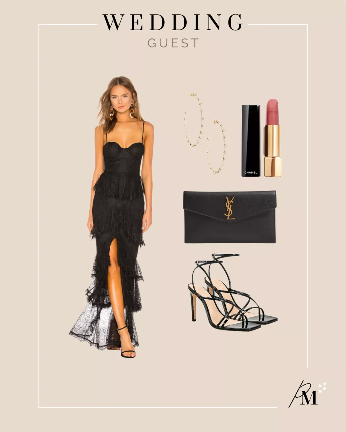 Zelda Fitz Gown in Black curated on LTK