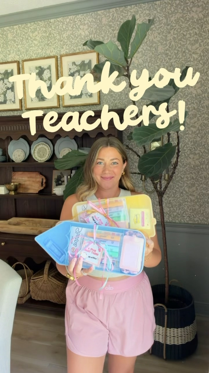 Grab these UNDER $5 containers now and thank yourself when back to school comes around! I filled with all goodies from Walmart!! Comment SCHOOL for links! #teachers #teachergift #thankyougift

#LTKSeasonal #LTKKids