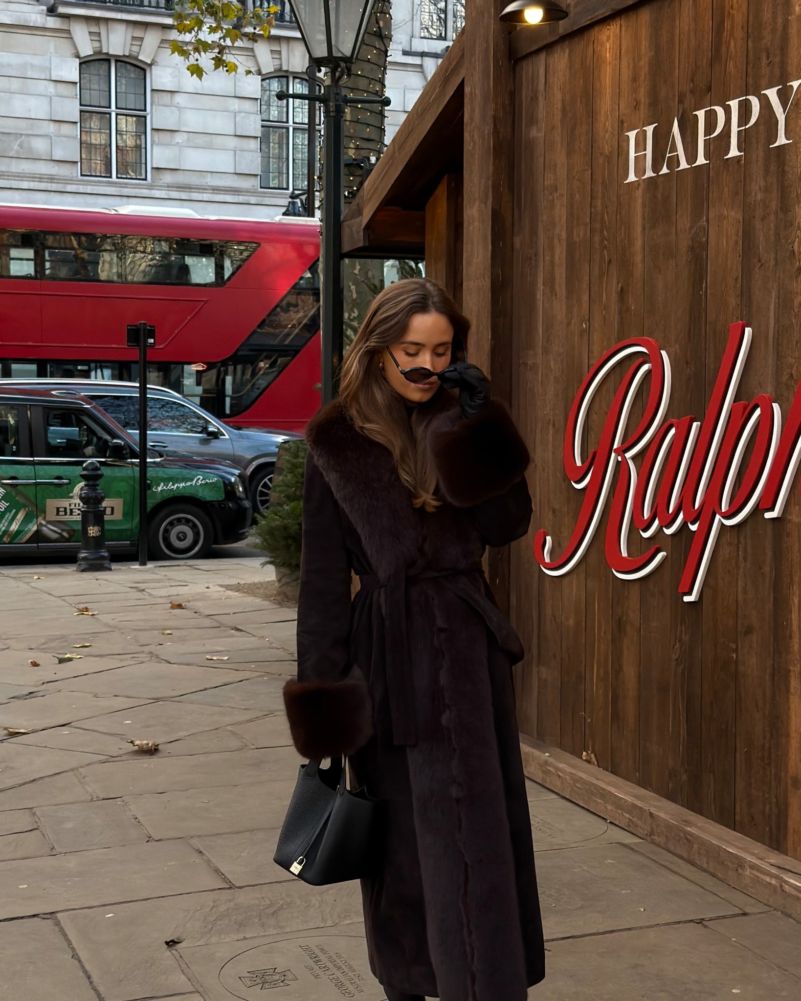 Cosy Christmas days in London 🤎 wearing my new favorite faux fur coat by de savary london, my picotin bag and Marc Cain Boots

#LTKuk #LTKwinter
