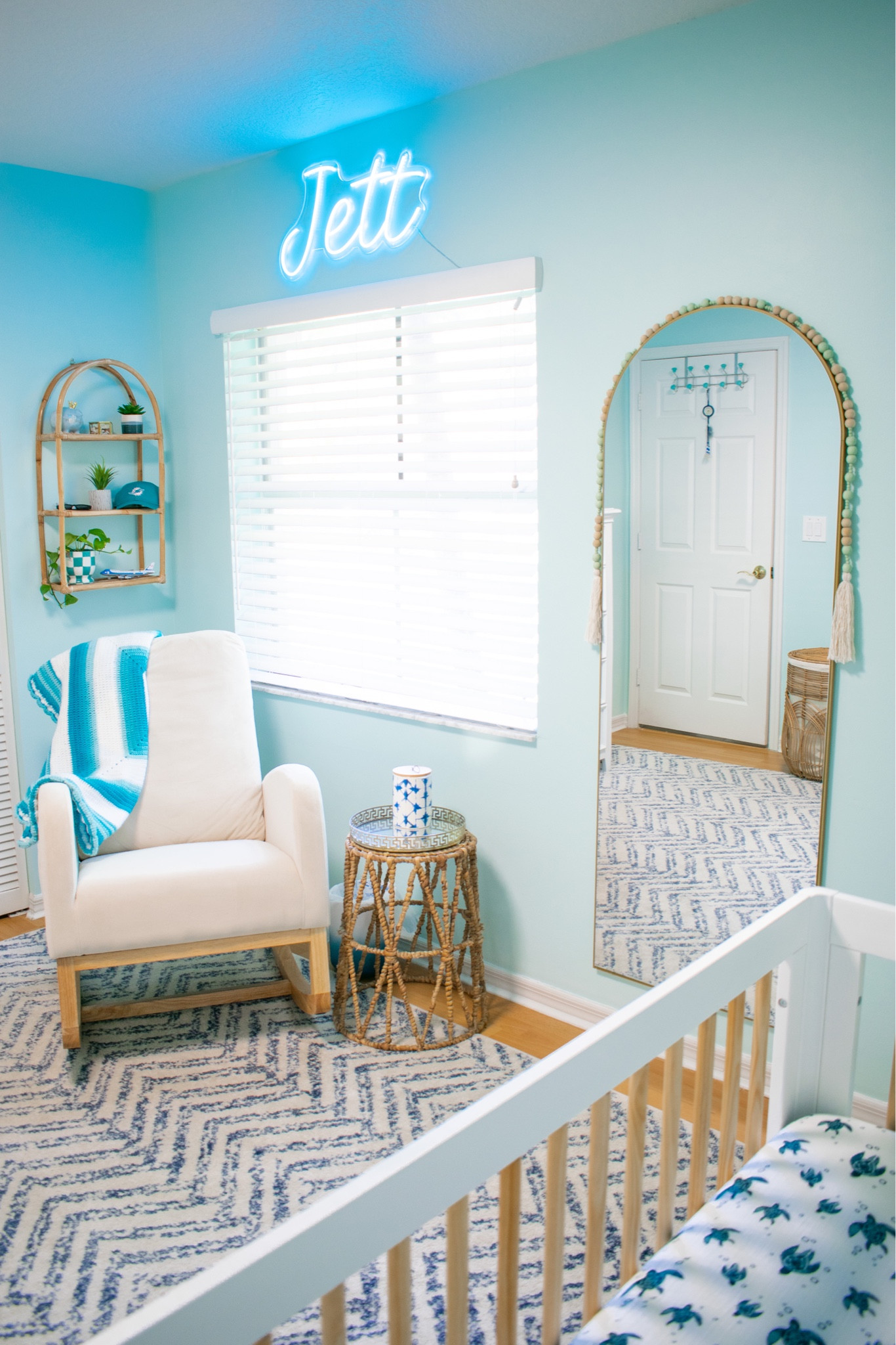 simple nursery inspo 🩵

#LTKfamily #LTKsalealert #LTKbaby