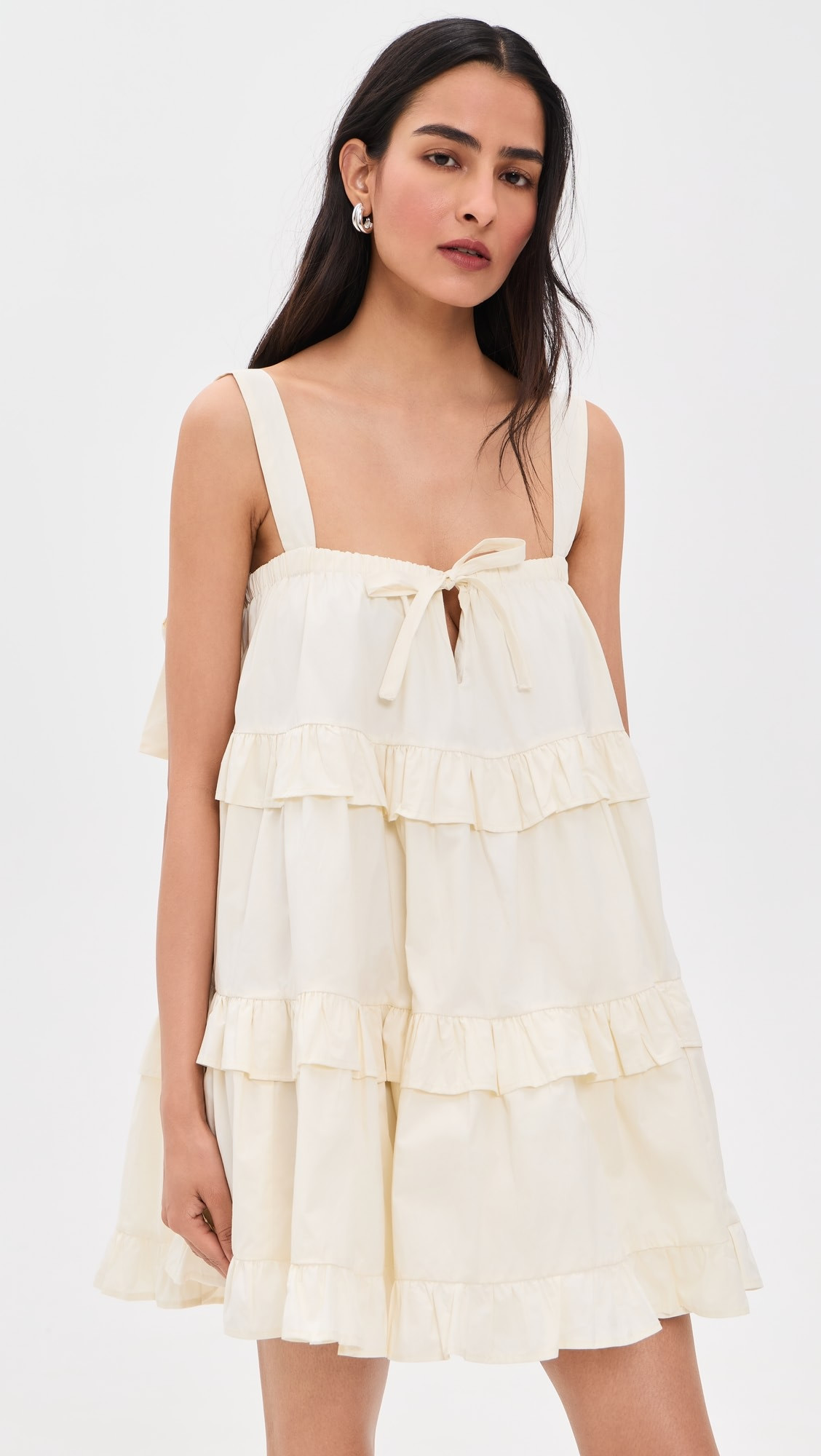 Lila Mini Dress Cream | Shopbop