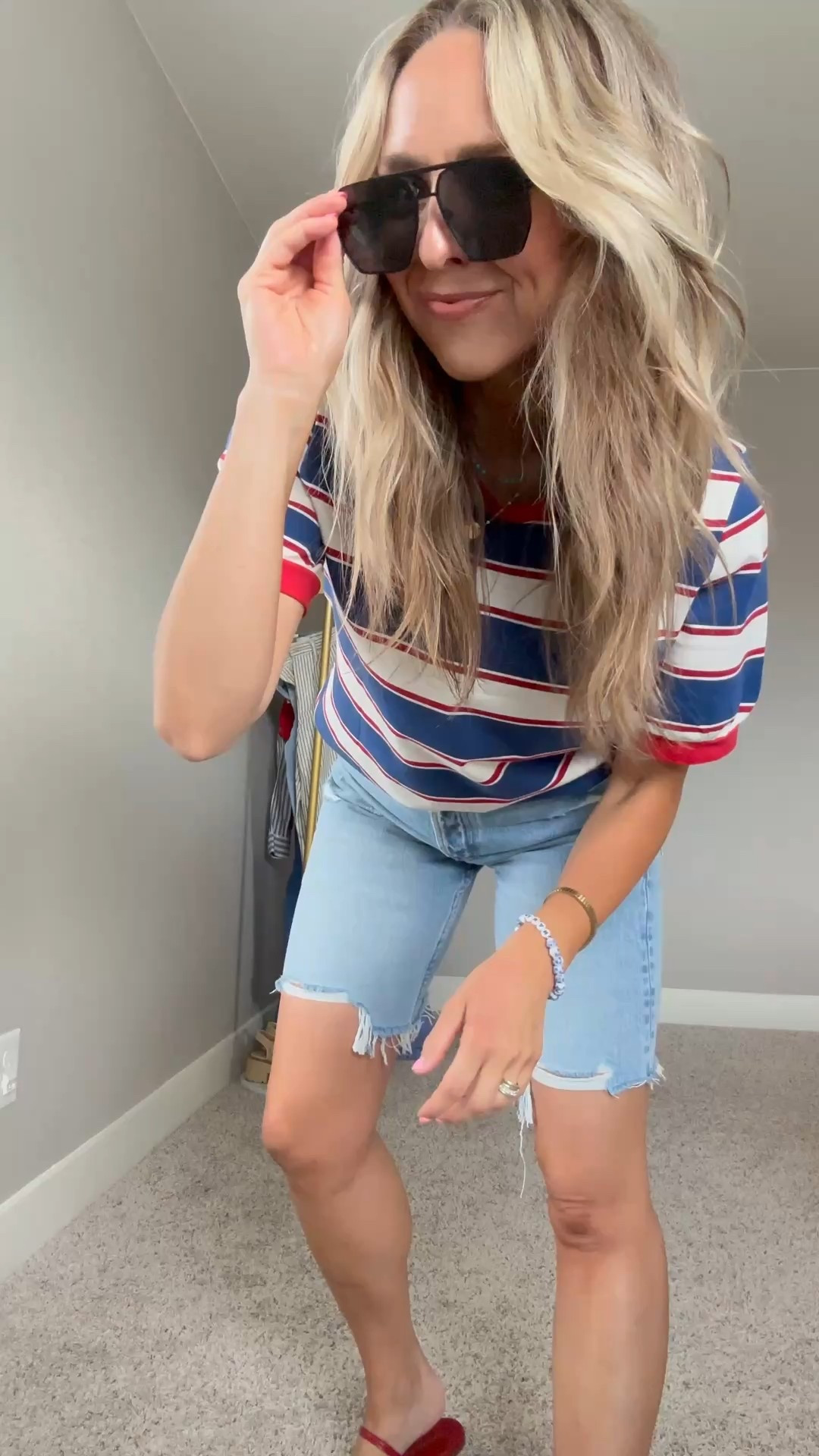 The cutest summer outfit for my moms over 30! 

Top: TTS 
Shorts: I sized down one size
Shoes: Size up 1/2 a size 

#LTKStyleTip #LTKSeasonal #LTKFindsUnder100