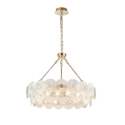 Artcraft Lighting Bloom 18 - Light Chandelier in  Brass | Target