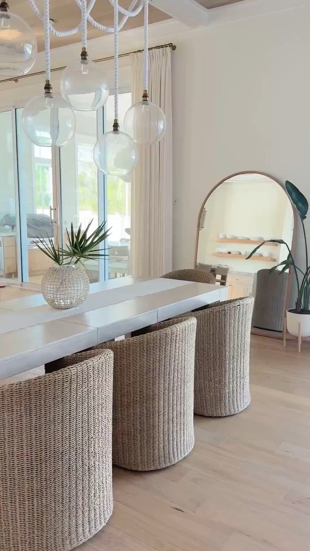 Dining room kitchen. Modern coastal home decor.

#LTKHome