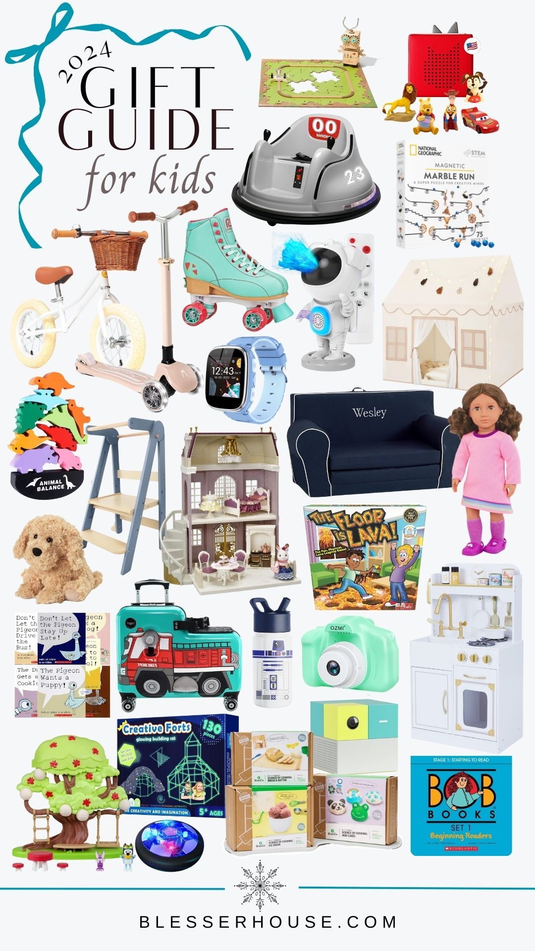 Kids Gift Guide : son, daughter, niece, nephew, granddaughter, grandson, grandkids 

kids gift guide, 2024 gift ideas for kids, educational toys, kids ride-on toys, interactive kids gifts, creative play sets, personalized kids gifts, kids building toys, pretend play kitchen, kids tech toys, board games for kids, books for kids, holiday gifts for children, active play gifts, STEM gifts for kids, playhouse for kids, adventure gifts for kids, fun gifts for kids, dollhouse, plush toys

#LTKGiftGuide