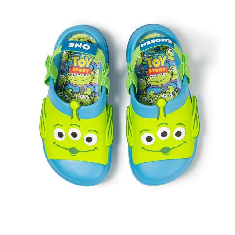 Toy Story Aliens Toddler and Little Kid Adjustable Strap Clogs | Walmart (US)