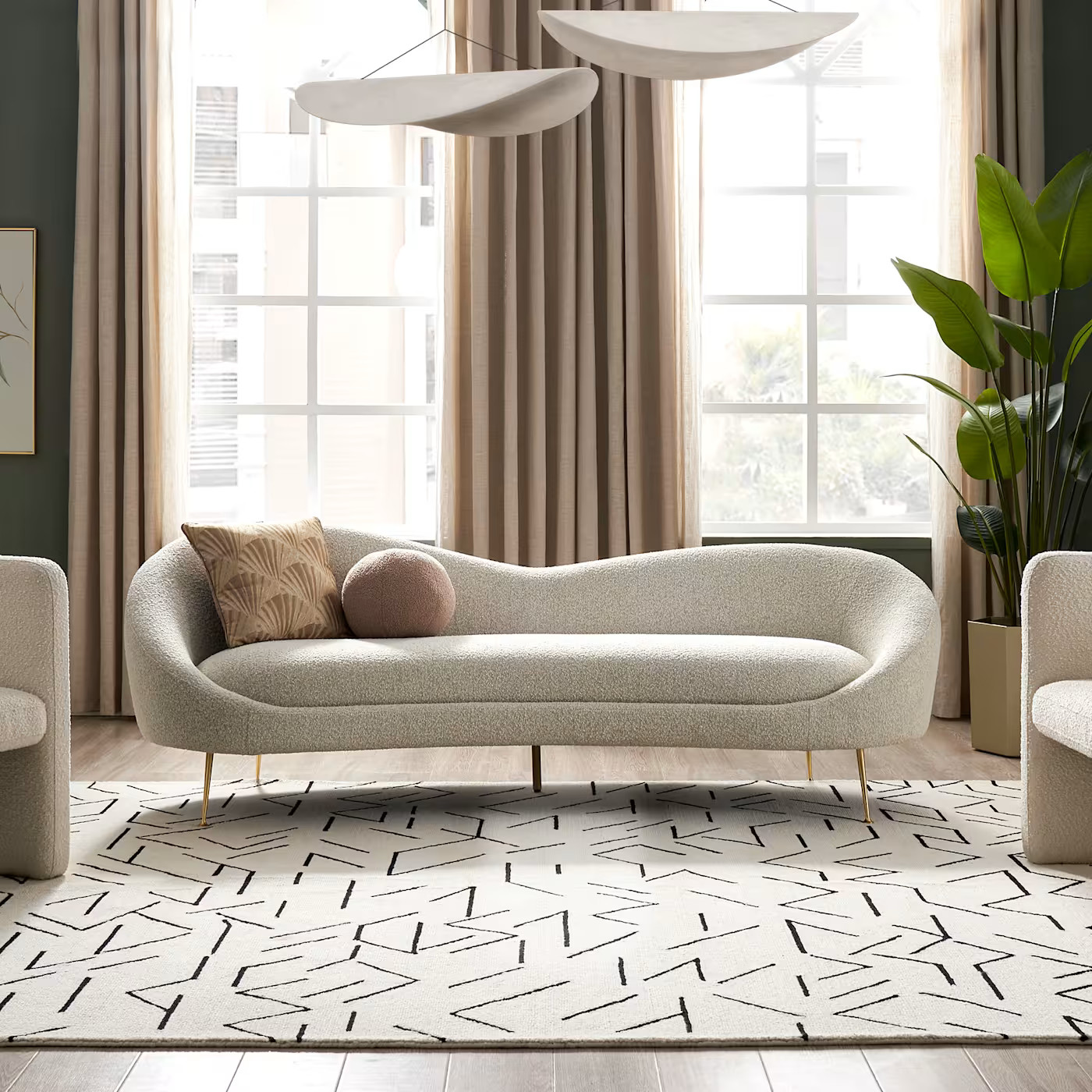 Odette Performance Bouclé Sofa | Castlery | Castlery US