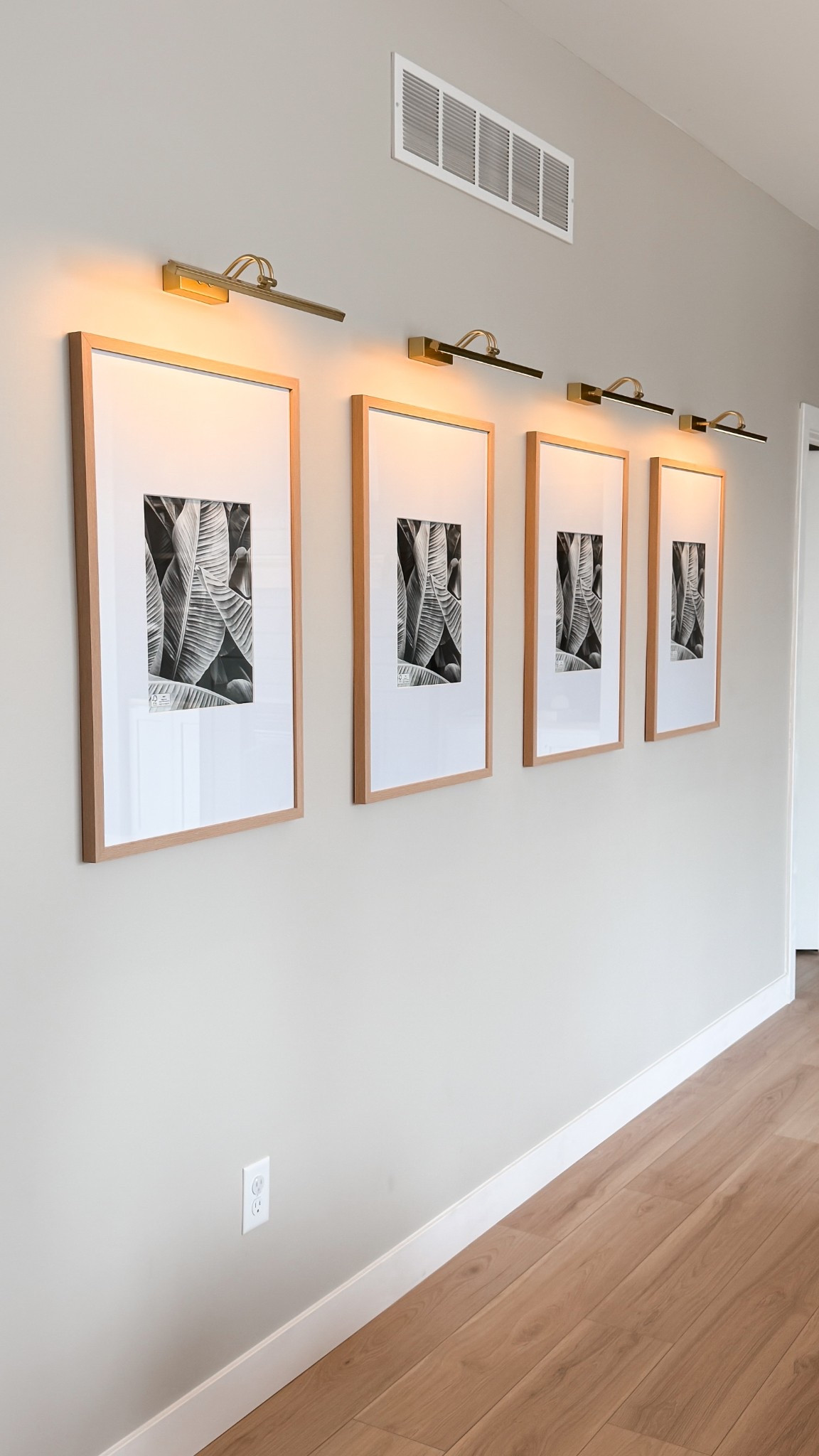 Linking the frames and lights I used for this beautiful gallery wall in my clients home. 🤍 I prefer these over doing something like the SmallWoods - since you can keep swapping the photos out in these! 
🤍
You may recognize the frames as I used the same ones in my home! They are gorgeous and huge at a 20” x 30” size. 
The picture lights are post- build friendly since they are wireless / rechargeable. 



#LTKHome #LTKFindsUnder50 #LTKStyleTip