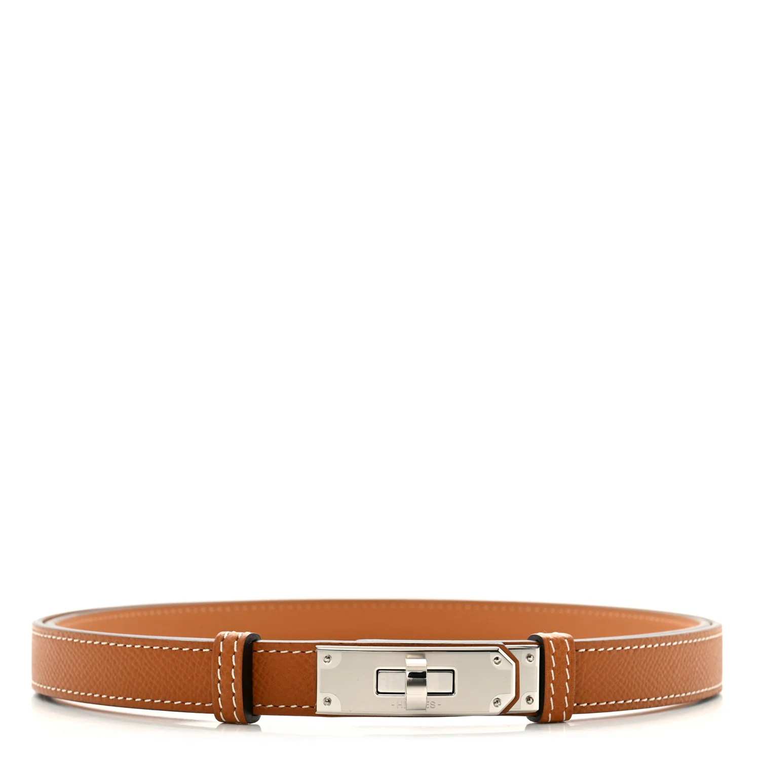 Epsom Kelly Belt Gold | FASHIONPHILE (US)