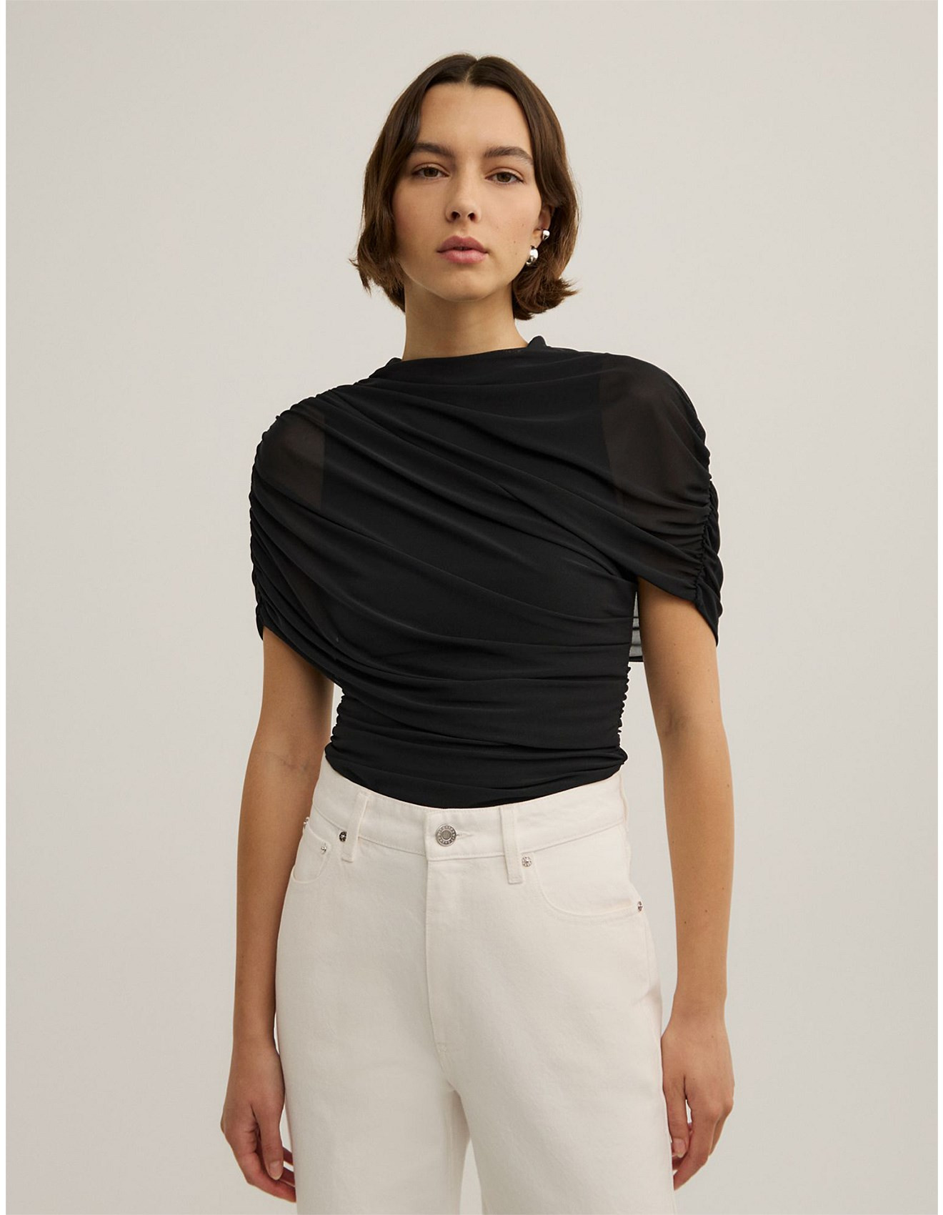 Mesh Cape Top | David Jones (Australia & New Zealand)