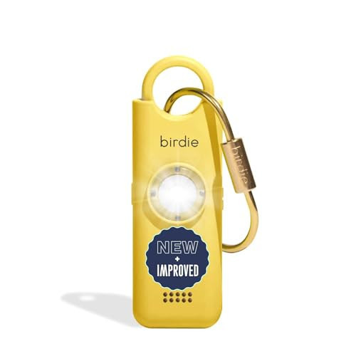 She’s Birdie 3.0 New Version – The Original Personal Safety Alarm for Women by Women–Loud Siren, Flash Light and Rechargeable Battery in a Variety of Colors (Lemon Yellow) | Amazon (US)