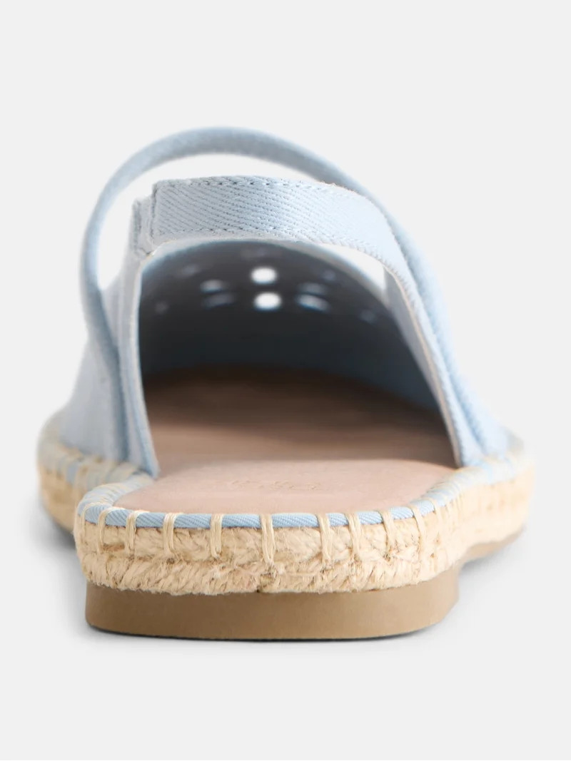 Time and Tru Women's Espadrille Slingback Shoes | Walmart (US)